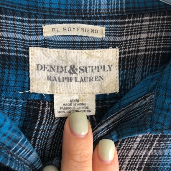 Denim &Supply Ralph Lauren Plaid Shirt - Picture 3 of 4